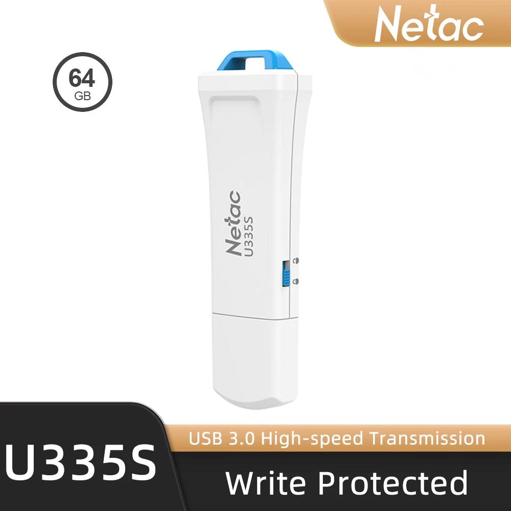 Netac USB 3.0  ̺  ȣ USB ÷ ̺, U ũ ޴ ̺, Ʈ ǻͿ, U335S, 64GB